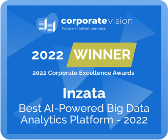 Inzata Awarded Best AI Powered Big Data Analytics Platform