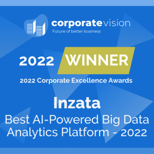 Inzata Awarded Best AI Powered Big Data Analytics Platform